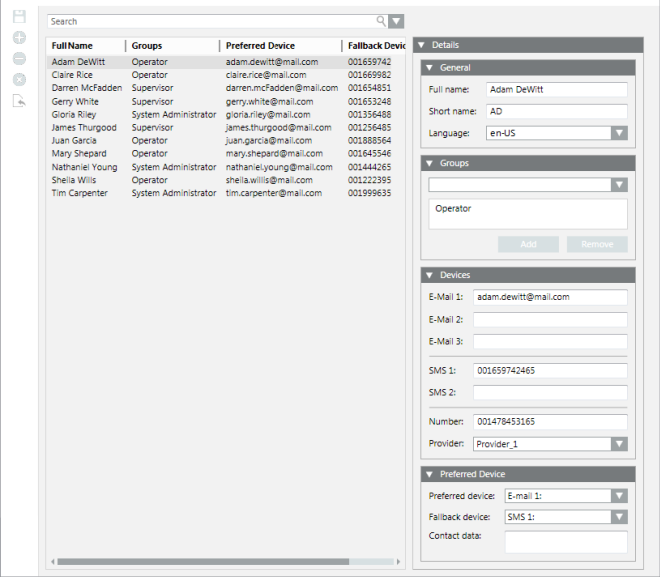 Overview of Address Book
