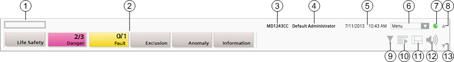 Expanded Summary Bar